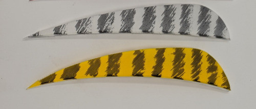 Plumas Gateway 4  Parabolic Barred Blanco Arquería 0