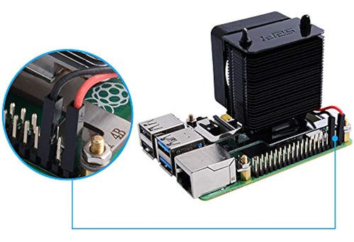 Geeekpi Raspberry Pi 4 Estuche Con Raspberry Pi Ventilador D 1