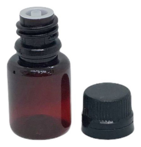 Frasco Gotero Plastico Colirio 15 Cc Ambar Inserto Tapa X50 0