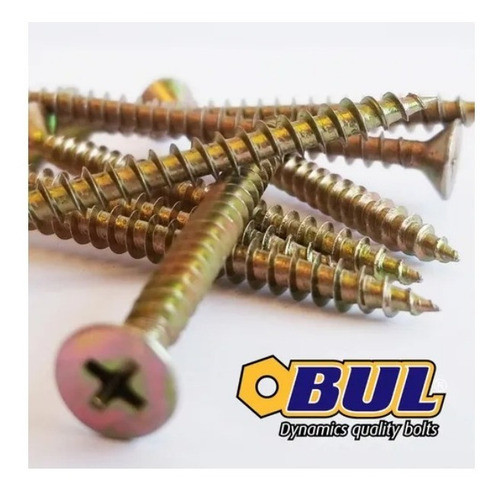 Tornillo Fix P/madera 6x80 X250u - Bul 1
