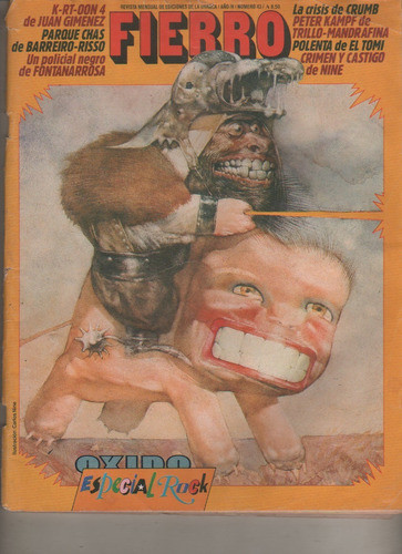 Antigua Revista ** Fierro  ** N° 43 - Año 1988 0