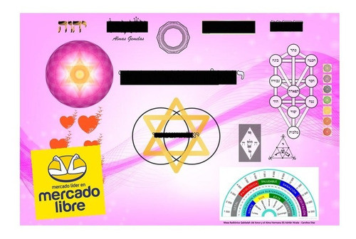 Mesa Radiónica Qabbalah Del Amor Y El Alma Hermana ® 0
