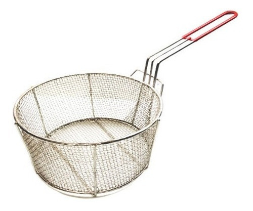 Canasto Freidor 20 Cms. Redondo Alambre Estañado 0