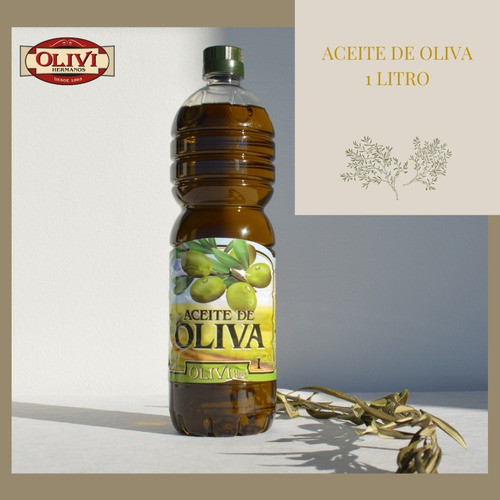 Aceite De Oliva Tradicional Fuerte Botella Pet 1000 Cc Oliv 1