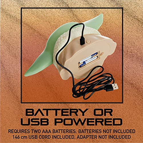 The Mandalorian Baby Yoda Grogu Desktop Light - Estrella Con 1