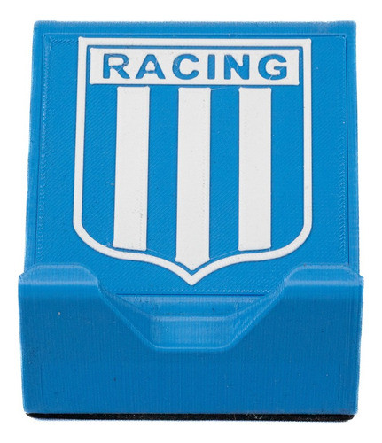 Soporte Apoya Celular Racing Club Escritorio 3d Oficial 1
