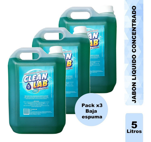 Jabon Liquido Textil Be X 5 Lts Pack X 3 0