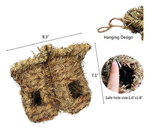 Zacate De Pájaros Tela De 100% Natural De La Mano De Los Páj 1