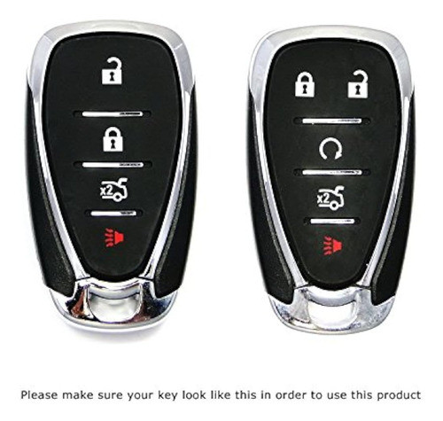 Ijdmtoy Carcasa Metálica Brillante Para Llave Plegable Para 1