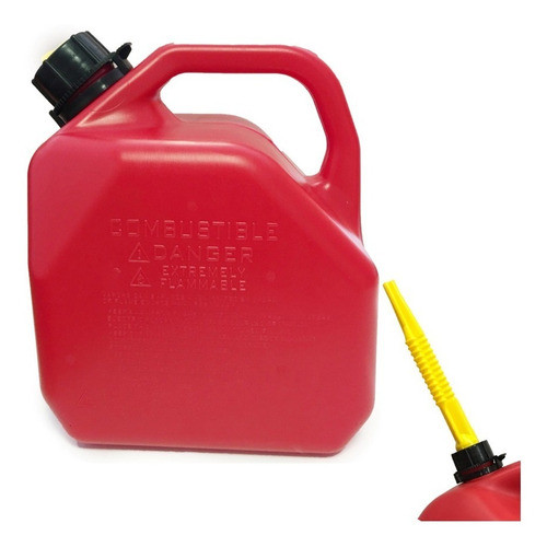 Bidon Tanque De Combustible Plastico 5 Litros Nafta Nautico 0