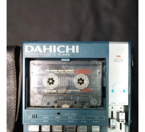 Walkman Reproductor Grabador Casette Dahichi Cp-106x Japonés 1