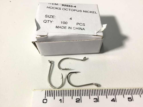 Anzuelos Hook Serie 92553 #4 X 100 Unidades / Boga - Carpa 1