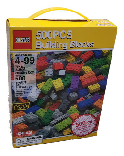 Juego Bloques 500 Piezas Niños 1