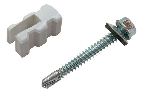 Combo Tornillos 14x2 Punta Mecha Y Tacos Sinusoidales X 50u 0