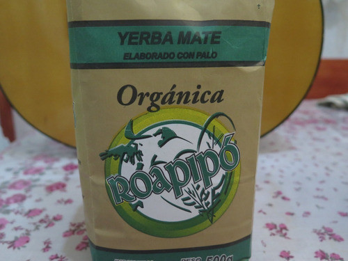 Yerba Mate Roapipo Tradicional Organica Certificada X500grs 1