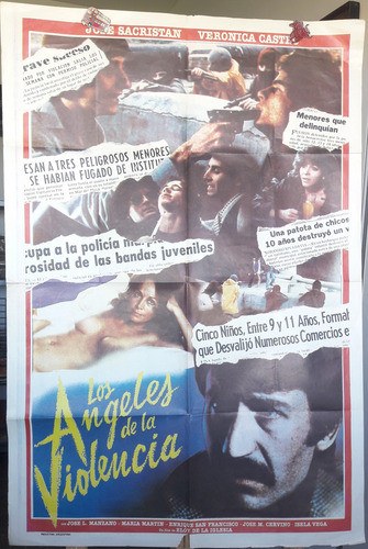 Afiche Cine Poster Navajeros Eloy De La Iglesia Manzano 0