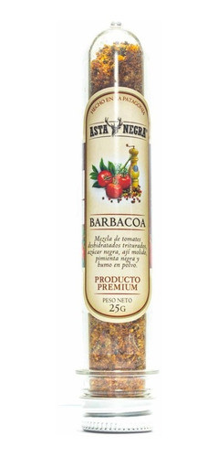 Barbacoa X25gr Asta Negra 0
