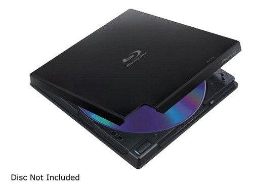 Pioneer Bdr-xd07b 6x Grabadora Portatil Delgada Usb 3.0 Bd / 1