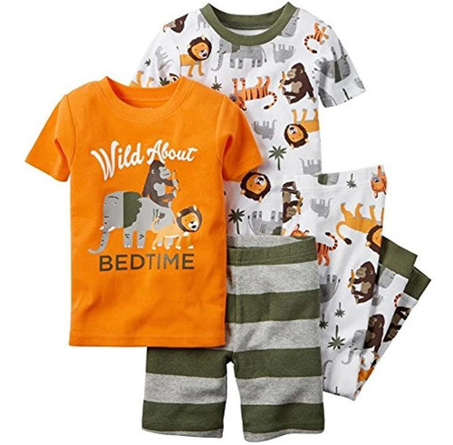 Carter De 4 Piezas Pj Set Bebé 0