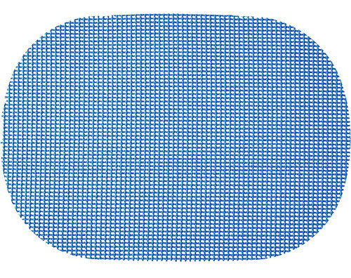 Kraftware 33736 Fishnet Placemat Dz, Ovalado, Azul, Grande 1