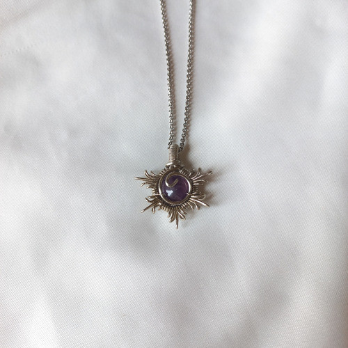 Collar Con Amatista 1