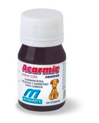 Acarmic Amitraz 12,5% Caja De 12 Frascos De 20 Ml 0