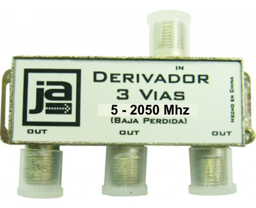 Derivador Importadora Ja Catv 5-2050mhz De 3 Vias 0