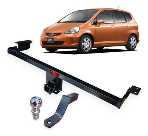 Enganche Trailer Honda Fit (hasta 2008) Con Bocha, El Puma 0