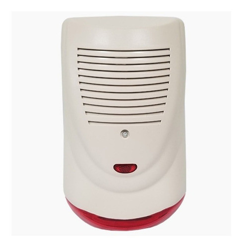 Sirena Exterior Luz Flash Led Alarma Tamper Antidesarme 0