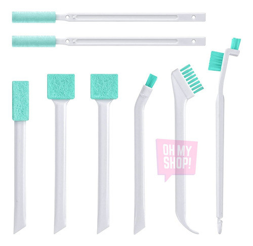 Set Cepillos Limpieza Profunda Multiuso Cocina Baño Ohmyshop 0