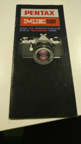 Catalogo Cámara De Fotos Pentax Me Super 0