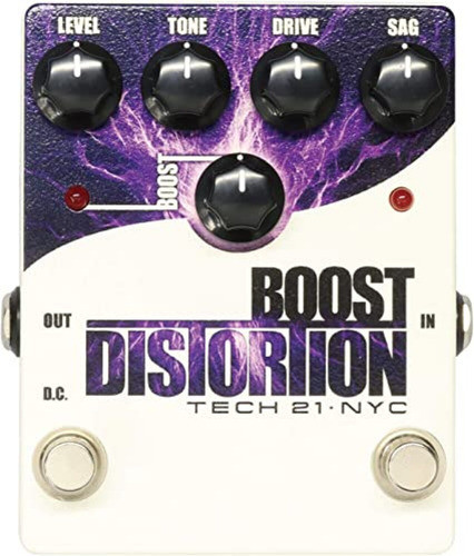 Pedal De Efecto Tech21 Boost Distortion 0