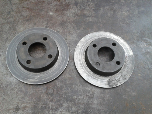 Juego De Discos De Freno Sólidos Delanteros Para Ford Ka 1.0 1