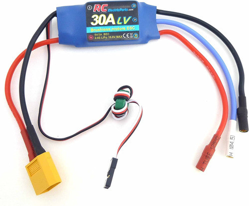 Controlador Esc 30a Motor Brushless Con Conector Xt60 0
