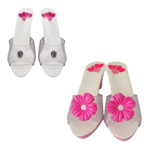 Zapatitos De Juguete Princesa Zapatos Para Jugar Set Belleza 0