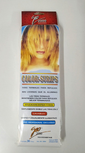 Bandas Térmicas Tiras Termales Para Reflejos X 36 Unidades 0