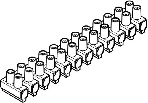 Regleta Conexión 25,0mm² Polipropileno Pp Blanco Obo 2056577 1