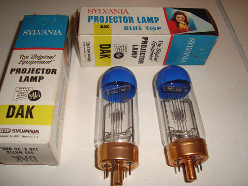 Lampara Proyector Sylvania Dak 500w 120v 25hrs (2unidades) 0