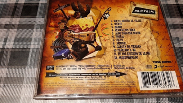 Mil Astillas - Dentro De Viajes - Cd Promo Impecable 1