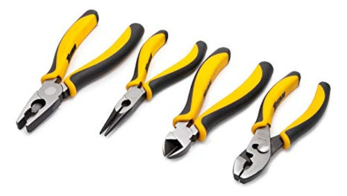 Juego De Alicates Titan Tools 18404 4piece Con Agarres Tpr 0