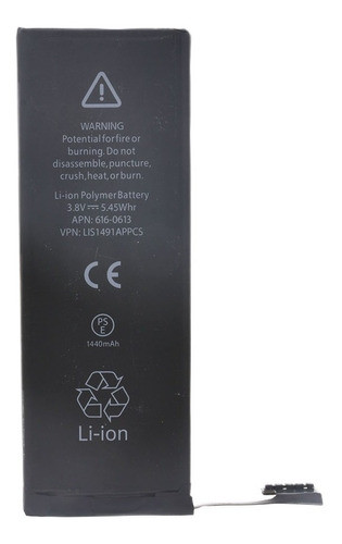 Bateria Para iPhone 5 A1428 A1429 A1442 + Garantia 1