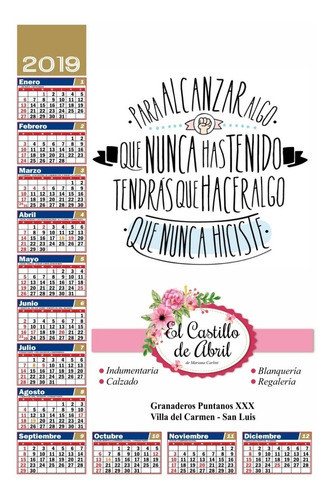 100 Almanaques 2023 Personalizados Lamina 28x40 0