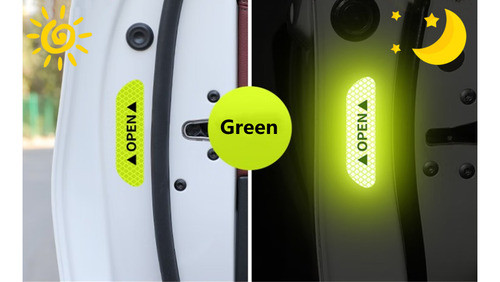 Salva Puertax4 Reflectivo Precaución Chevrolet Agile 1