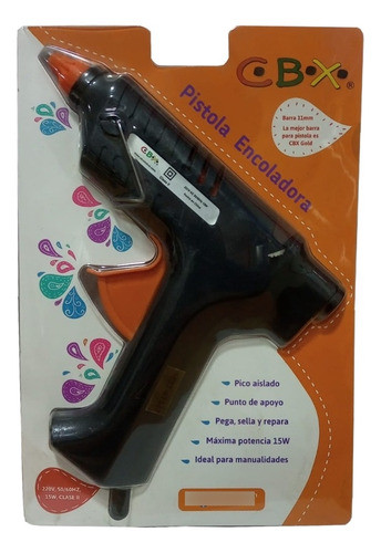 Pistola Grande Para Silicona En Barra 11mm.+ 2 Barras - Cbx 0