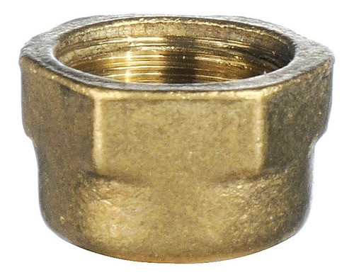 Arandela Tuerca De Bronce Fundida Para Ramal De 1/2 Pack X4 0