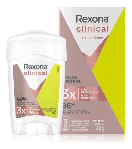 Desodorante Rexona Clinical 48 Ml Women Stress Control 0