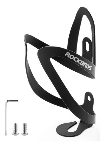Soporte Para Botella P/ Bicicleta Negro Aleacion Aluminio 0