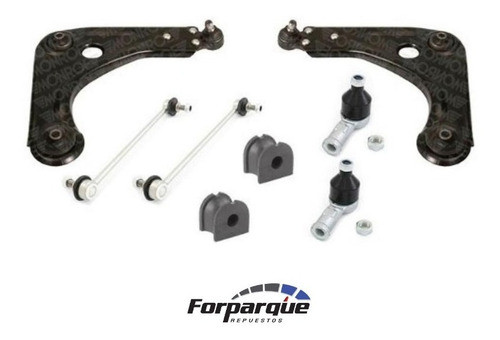 Kit Tren Delantero Ford Ka 97-07 Completo Con Parrillas! 0