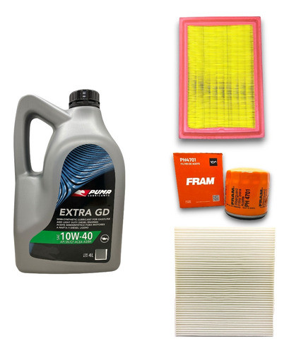 Kit Service Filtros Y Aceite Puma Onix 2016 2017 2018 2019 + 0