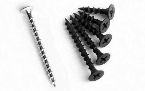 Tornillo Autoperforante Madera 10/2 Negro X 500 Und Bg 1